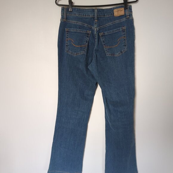 Signature Levi Jeans Women's Size 4/M At Waist Bootcut - Picture 3 of 9
